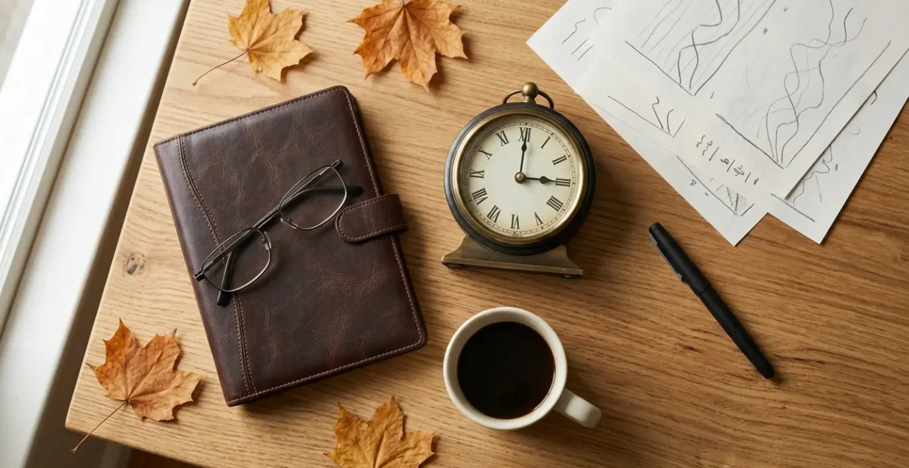 Préparation stratégique d'un départ en retraite anticipé avec documents de planification financière