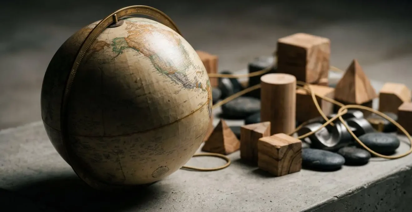 Représentation visuelle de la diversification géographique et sectorielle mondiale