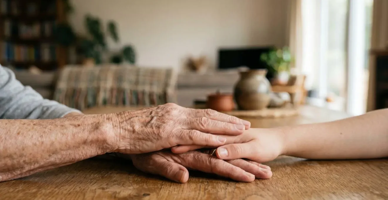 Moment familial intergénérationnel symbolisant la transmission et la planification pour la retraite