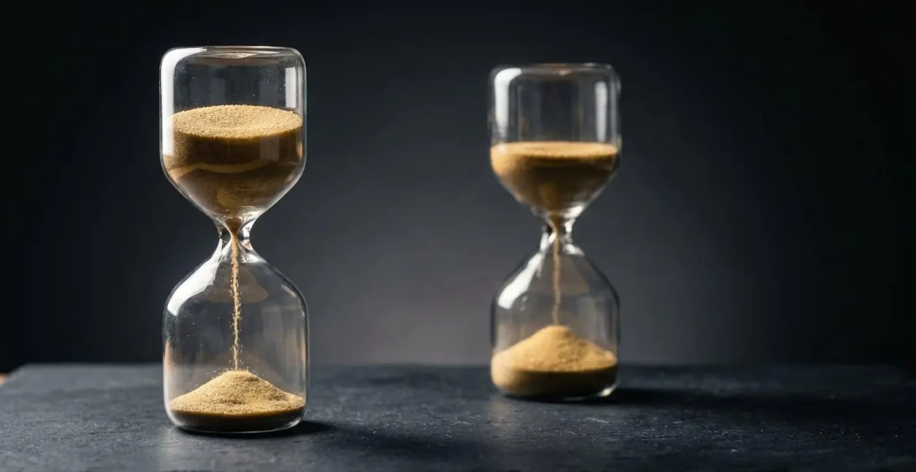 Métaphore visuelle illustrant le phénomène de régression vers la moyenne en finance